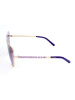 Swarovski Dameszonnebril goudkleurig/paars-lichtroze