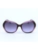 Swarovski Damskie okulary przeciwsłoneczne w kolorze fioletowym
