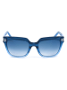 Swarovski Damskie okulary przeciwsłoneczne w kolorze niebieskim