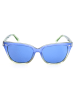 Swarovski Dameszonnebril blauw