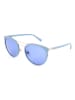 Swarovski Damen-Sonnenbrille in Hellblau-Gold