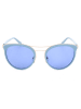 Swarovski Damen-Sonnenbrille in Hellblau-Gold