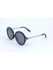 Swarovski Damskie okulary przeciwsłoneczne w kolorze srebrno-granatowo-szarym