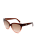 Swarovski Damskie okulary przeciwsłoneczne w kolorze brązowo-jasnoróżowym