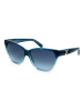 Swarovski Damskie okulary przeciwsłoneczne w kolorze niebieskim