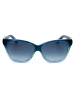Swarovski Damskie okulary przeciwsłoneczne w kolorze niebieskim
