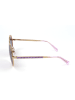 Swarovski Dameszonnebril goudkleurig/paars-lichtroze