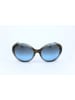 Swarovski Damskie okulary przeciwsłoneczne w kolorze oliwkowo-błękitnym