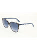 Swarovski Damen-Sonnenbrille in Braun/ Blau