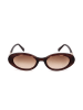 Swarovski Damen-Sonnenbrille in Braun