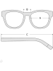 Swarovski Damen-Sonnenbrille in Rosa