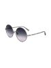 Swarovski Damskie okulary przeciwsłoneczne w kolorze srebrno-szarym