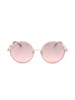Swarovski Damen-Sonnenbrille in Beige-Roségold/ Rosa