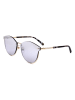 Swarovski Damskie okulary przeciwsłoneczne w kolorze złoto-fioletowym