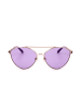 Swarovski Damskie okulary przeciwsłoneczne w kolorze różowozłoto-fioletowym
