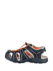 CMP Wandel-enkelsandalen "Aquaril" donkerblauw/oranje