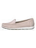 Marco Tozzi Leren mocassins lichtroze