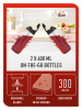 Tefal Mini blender stojący "Mix & Move" w kolorze srebrnym