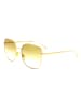 Isabel Marant Damskie okulary przeciwsłoneczne w kolorze złoto-żółtym