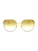 Isabel Marant Damskie okulary przeciwsłoneczne w kolorze złoto-żółtym