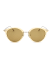 ISABEL MARANT ÉTOILE Damen-Sonnenbrille in Gelb-Silber/ Hellbraun