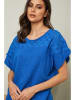 Joséfine Koszulka "Elymis" w kolorze niebieskim