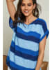 Fleur de Lin Shirt "Epicea" in Blau