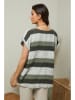 La Compagnie Du Lin Shirt "Epicea" kaki/olijfgroen