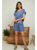 La Compagnie Du Lin Shirt "Epine" blauw