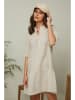 Fleur de Lin Linnen jurk "Gabin" beige