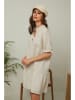 Fleur de Lin Linnen jurk "Gabin" beige