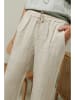La Compagnie Du Lin Leinenhose "Garancel" in Beige
