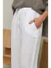 Fleur de Lin Leinen-Hose "Garancel" in Weiß