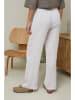 Fleur de Lin Leinen-Hose "Garancel" in Weiß