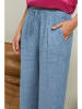 La Compagnie Du Lin Leinenhose "Garancel" in Hellblau