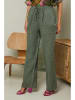 La Compagnie Du Lin Leinenhose "Garancel" in Khaki