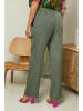 La Compagnie Du Lin Leinenhose "Garancel" in Khaki