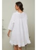 Joséfine Lniana sukienka "Jasmine" w kolorze białym