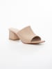 Fnuun Shoes Pantoletten in Beige