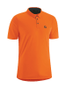 Gonso Kolarska koszulka polo "Willy" w kolorze pomarańczowym
