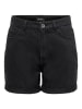 ONLY Jeans-Shorts "Vega" in Schwarz