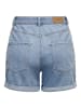 ONLY Jeans-Shorts "Vega" in Hellblau