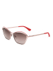 Guess Damskie okulary przeciwsłoneczne w kolorze złoto-jasnobrązowym