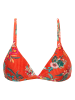 Rio de Sol Bikinitop "Wildflower" rood