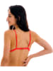 Rio de Sol Biustonosz bikini "Cotele" w kolorze czerwonym