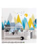 Ambiance Wandtattoo "Giant scandinavian mountains babyka"