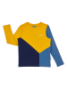 finkid Longsleeve "Rannikko" in Gelb/ Blau
