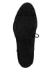 Tamaris Leder-Schnürschuhe in Schwarz