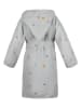 Kindsgut Musselin-Bademantel in Grau