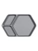Kindsgut Bord grijs - (L)25 x (B)16 x (H)3,6 cm